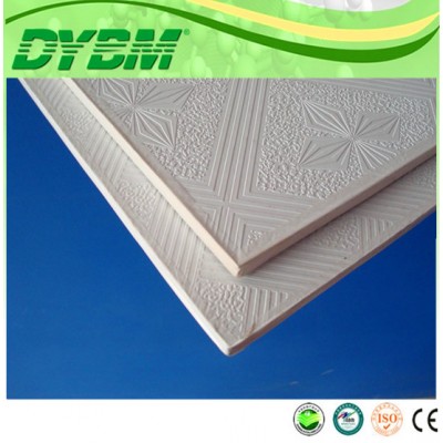 Pvc Laminated Gypsum Board Ceiling Tiles