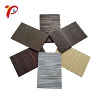 Fashion Attractive Design Competitive Price Wood Grain Fibre Cement Panel